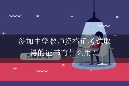 中学教师资格证考试