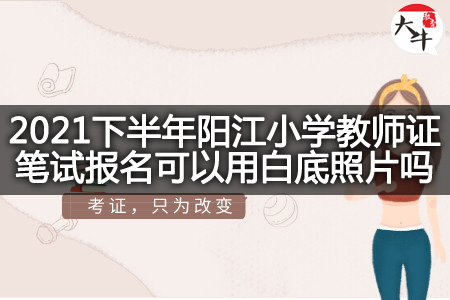 阳江小学教师证笔试报名