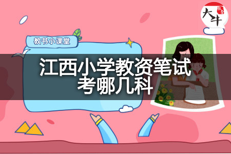 江西小学教资笔试