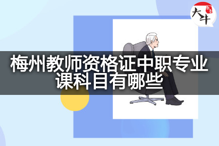 梅州教师资格证中职