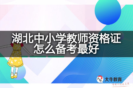 湖北中小学教师资格证备考