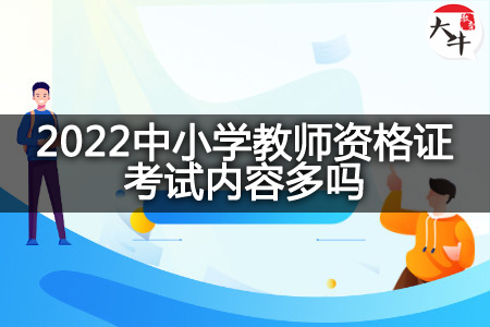 2022中小学教师资格证考试