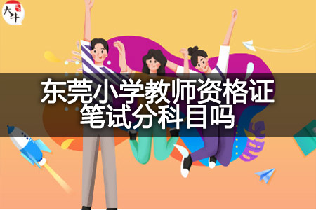 东莞小学教师资格证笔试科目